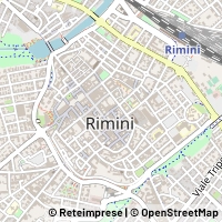 Kaart Rimini