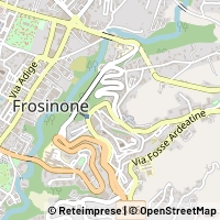 Hartă Frosinone