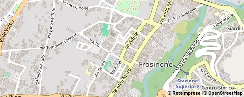 Mappa Frosinone