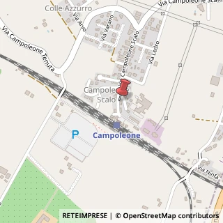 Mappa Via Campoleone Scalo, 101, 04011 Aprilia, Latina (Lazio)