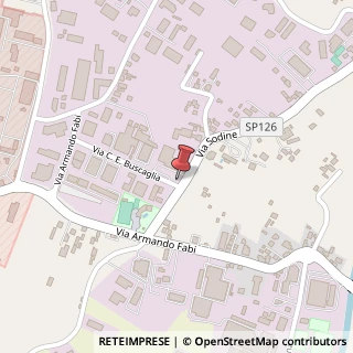 Mappa Via Carlo Emanuele Buscaglia, 3, 03100 Frosinone, Frosinone (Lazio)