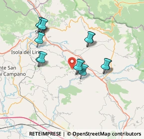 Mappa Via Catallo, 03034 Casalvieri FR, Italia (7.335)