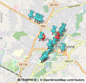 Mappa Via Tommaso Landolfi, 03100 Frosinone FR, Italia (0.7775)