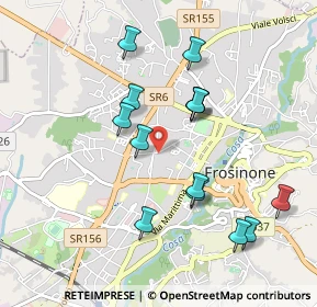 Mappa Via Tommaso Landolfi, 03100 Frosinone FR, Italia (0.97429)