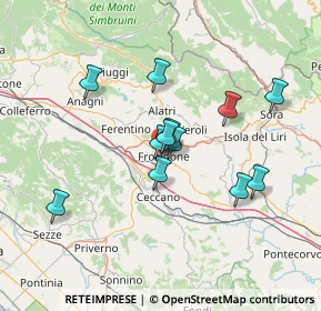 Mappa Via Tommaso Landolfi, 03100 Frosinone FR, Italia (12.3425)