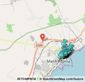 Mappa Località Posta del Fosso, 71040 Manfredonia FG, Italia (2.656)