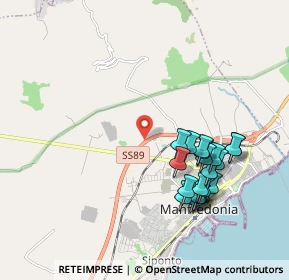 Mappa Località Posta del Fosso, 71040 Manfredonia FG, Italia (2.121)