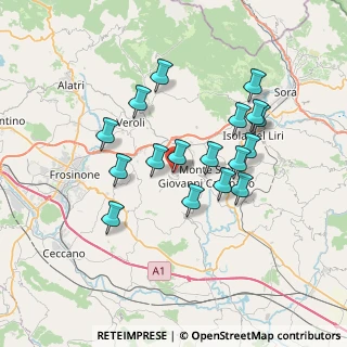 Mappa Piazza Sant'Angelo, 03022 Boville Ernica FR, Italia (6.68529)