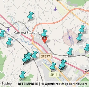 Mappa Via dei Ponticelli, 03013 Frosinone FR, Italia (2.969)