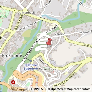 Mappa Viale Roma, 63, 03100 Frosinone, Frosinone (Lazio)