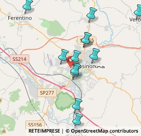 Mappa Via Mezzacorsa, 03100 Frosinone FR, Italia (4.04917)