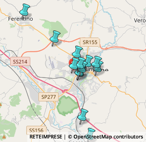 Mappa Via Mezzacorsa, 03100 Frosinone FR, Italia (2.90538)