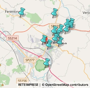 Mappa Via Mezzacorsa, 03100 Frosinone FR, Italia (3.43214)