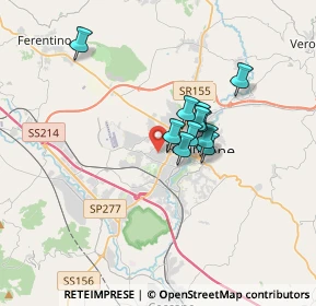 Mappa Via Mezzacorsa, 03100 Frosinone FR, Italia (2.44909)