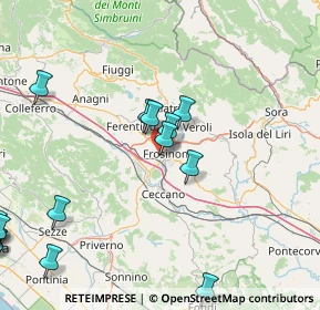 Mappa Via Mezzacorsa, 03100 Frosinone FR, Italia (25.45529)