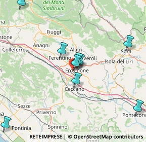 Mappa Via Mezzacorsa, 03100 Frosinone FR, Italia (30.5375)