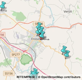 Mappa Piazza S.Maria, 03100 Frosinone FR, Italia (4.92917)