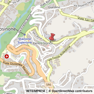 Mappa Via Giuseppe Garibaldi,  89, 03100 Frosinone, Frosinone (Lazio)
