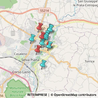 Mappa Piazza S.Maria, 03100 Frosinone FR, Italia (1.21727)