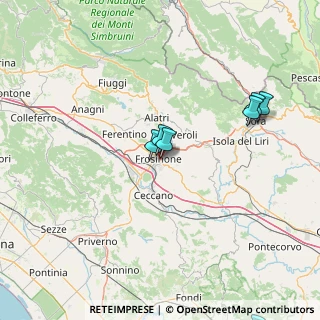 Mappa Piazza S.Maria, 03100 Frosinone FR, Italia (33.85462)