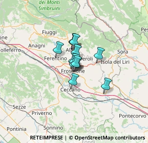 Mappa Piazza S.Maria, 03100 Frosinone FR, Italia (6.48308)