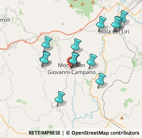 Mappa Via Valle, 03025 Monte San Giovanni Campano FR, Italia (3.77)