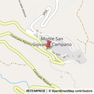 Mappa Via Crema, 3, 03025 Monte San Giovanni Campano, Frosinone (Lazio)
