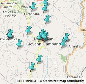 Mappa Via Valle, 03025 Monte San Giovanni Campano FR, Italia (2.044)