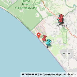 Mappa Via Bengasi, 00071 Torvaianica RM, Italia (5.09727)