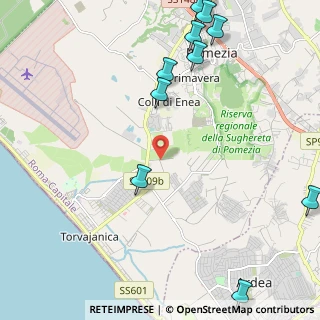 Mappa Via di Valfiorita, 00071 Torvaianica RM, Italia (3.24273)