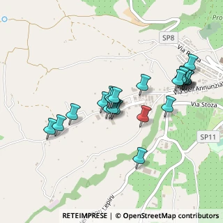 Mappa Via Stazione di Cori, 04010 Cori LT, Italia (0.46136)
