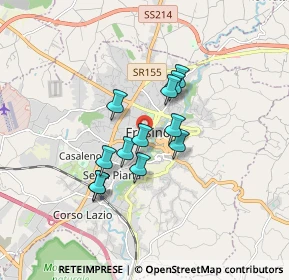 Mappa Ss 156 Monti Lepini, 03100 Frosinone FR, Italia (1.31417)