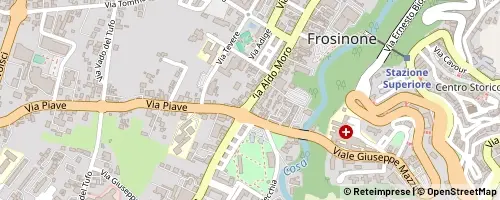 Mappa Frosinone