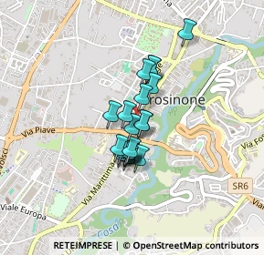 Mappa Ss 156 Monti Lepini, 03100 Frosinone FR, Italia (0.284)