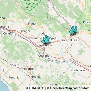 Mappa Via Plebiscito, 03100 Frosinone FR, Italia (33.86077)