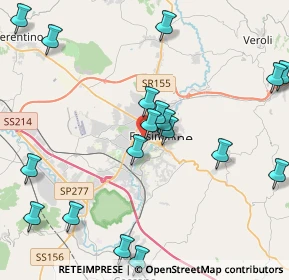 Mappa Viale Giuseppe Mazzini, 03100 Frosinone FR, Italia (5.22111)