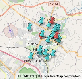 Mappa SS 156, 03100 Frosinone FR (1.5385)