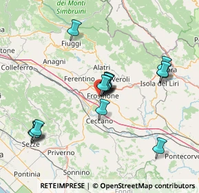Mappa SS 156, 03100 Frosinone FR (14.6025)