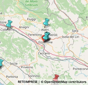 Mappa SS 156, 03100 Frosinone FR (21.58)