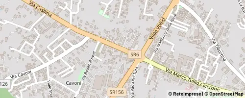 Mappa Frosinone