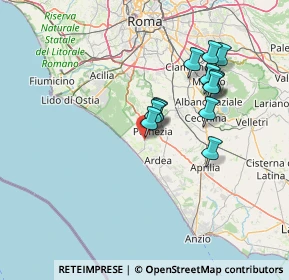 Mappa Via Afrodite, 00071 Pomezia RM, Italia (12.72538)