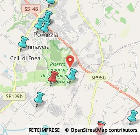 Mappa Via delle Acacie, 00071 Pomezia RM, Italia (3.30786)