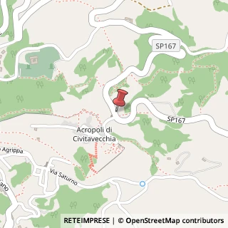 Mappa Via Civitavecchia, 73, 03033 Arpino, Frosinone (Lazio)