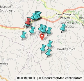 Mappa Via 65 FR, 03022 Boville Ernica FR, Italia (1.613)