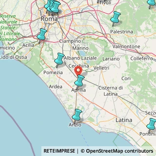 Mappa Via Toblino, 04011 Aprilia LT, Italia (29.28308)