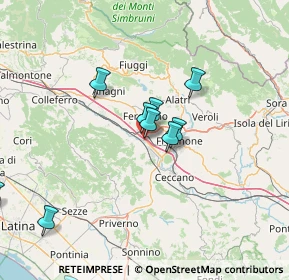 Mappa Strada SC ASI 1/S nn.16-18, 03013 Ferentino FR (25.95333)