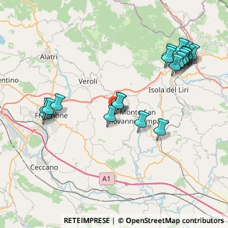 Mappa SP 93, 03022 Boville Ernica FR (9.8715)