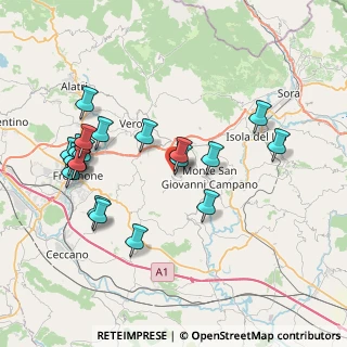 Mappa SP 93, 03022 Boville Ernica FR (8.507)