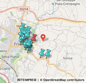 Mappa Via Colle, 03100 Frosinone FR, Italia (1.859)