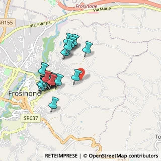 Mappa Via Colle, 03100 Frosinone FR, Italia (0.94167)